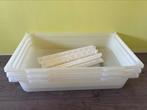 Pax plastic bakken met deksel 3 stuks, Huis en Inrichting, Kasten | Kledingkasten, Ophalen, Zo goed als nieuw, 50 tot 100 cm, Minder dan 100 cm