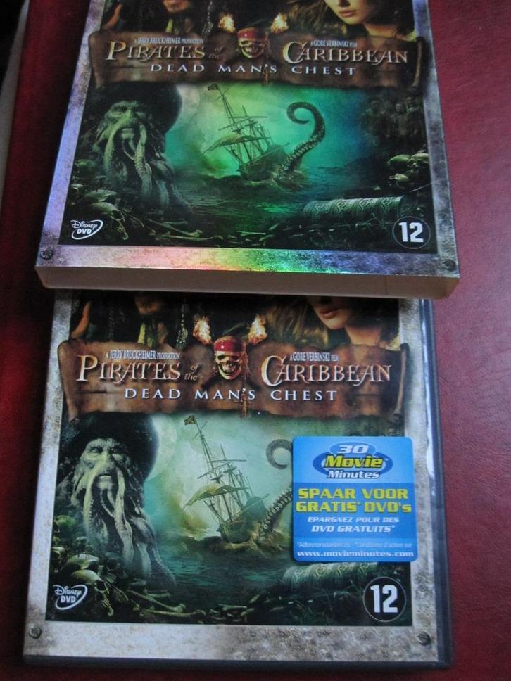 Pirates of the Caribbean - Dead Man's Chest (2007) 2 disc, Cd's en Dvd's, Dvd's | Avontuur, Zo goed als nieuw, Boxset, Vanaf 12 jaar