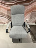 Relaxfauteuil calgary, grijs, manueel verstelbaar, Ophalen, Zo goed als nieuw, Stof, 50 tot 75 cm