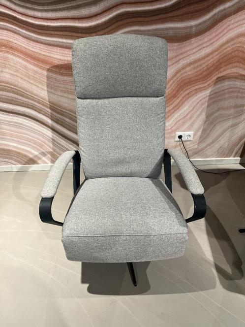 Relaxfauteuil calgary, grijs, manueel verstelbaar, Huis en Inrichting, Fauteuils, Zo goed als nieuw, Stof, 50 tot 75 cm, Ophalen