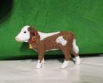 Schleich kalf met bel Sondermodell 9 cm, Ophalen of Verzenden, Zo goed als nieuw, Boerderijdier, Beeldje of Figuurtje