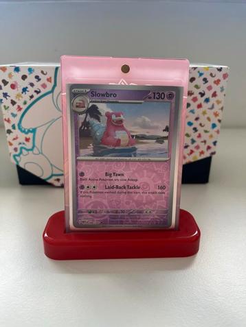Reverse holo 151 Slowbro Pokémonkaart - Nieuwstaat! beschikbaar voor biedingen