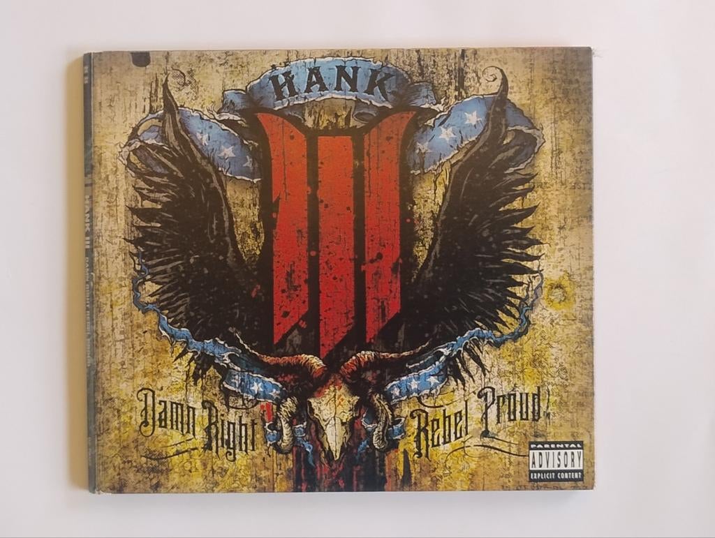Hank Williams III - Damn Right Rebel Proud CD Hank 3, Ophalen of Verzenden, Zo goed als nieuw