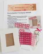 Knutselpakket houten fotolijstje MAMA Pixelhobby, Hobby en Vrije tijd, Knutselen, Nieuw, Ophalen of Verzenden, Materiaal