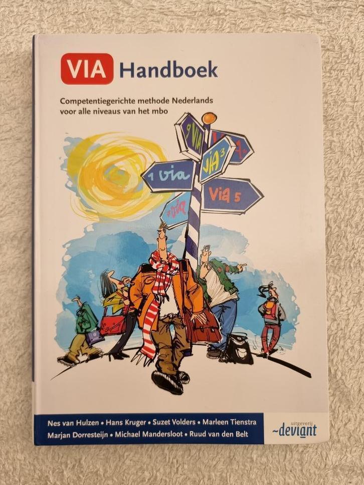 Nes van Hulzen - VIA handboek, Boeken, Schoolboeken, Zo goed als nieuw, Nederlands, Overige niveaus, Verzenden