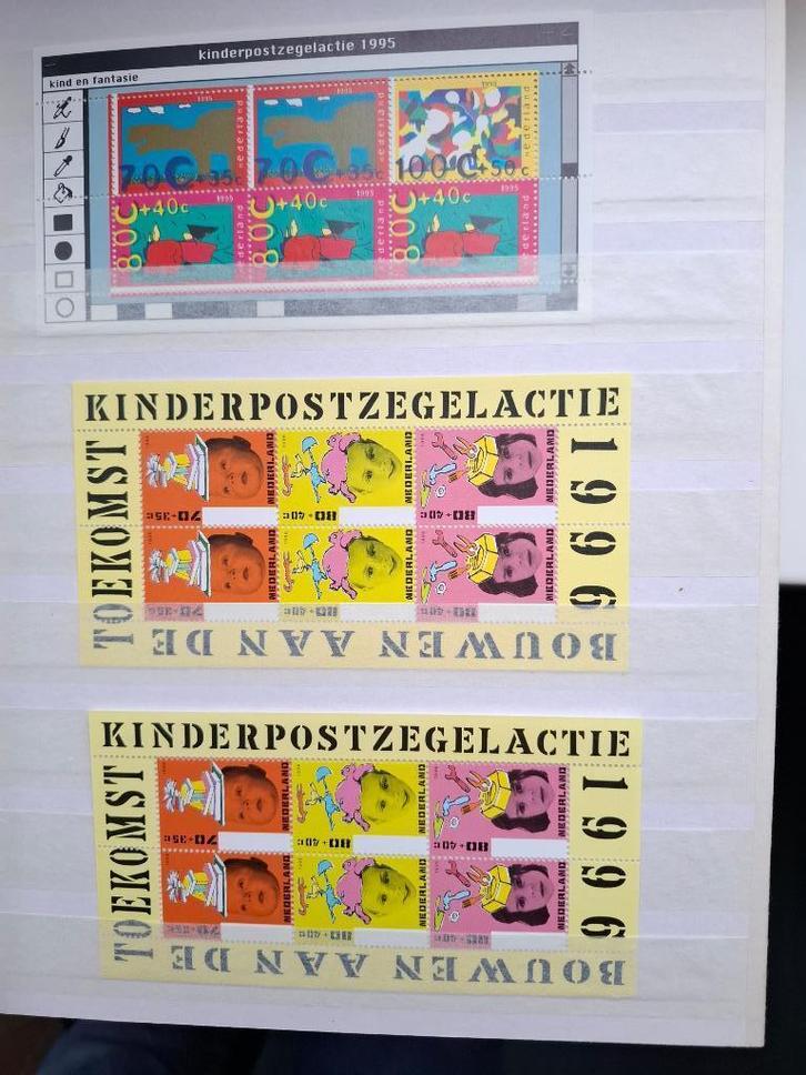 kinderpostzegels *verschillende jaren*, Postzegels en Munten, Postzegels | Nederland, Postfris, Na 1940, Ophalen of Verzenden