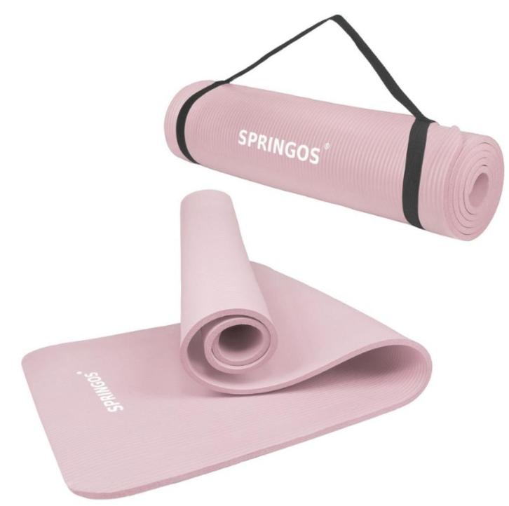 Yoga Mat | Extra Dik (15 mm) | Roze, Sport en Fitness, Yoga en Pilates, Zo goed als nieuw, Yogamat, Ophalen