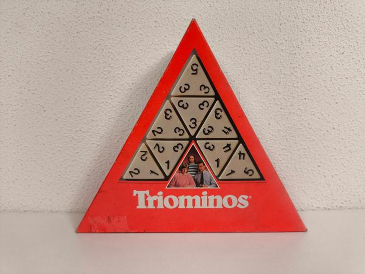 Triominos Reis Eidtie [A107], Hobby en Vrije tijd, Gezelschapsspellen | Bordspellen, Gebruikt, Ophalen of Verzenden
