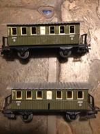 2 Marklin wagons>kruising+ overweg, Antiek en Kunst, Ophalen of Verzenden