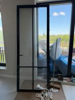 Staal look deur, zwart voor 275!, Ophalen, 80 tot 100 cm, 215 cm of meer, Binnendeur