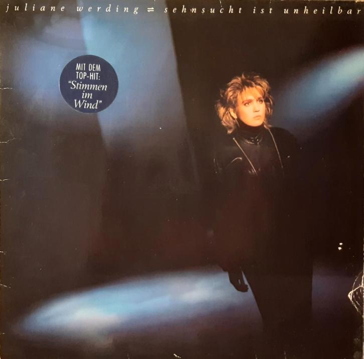 LP Juliane Werding (Stimmen im Wind)–Sehnsucht Ist Unheilbar, Cd's en Dvd's, Vinyl | Pop, Zo goed als nieuw, 1980 tot 2000, 12 inch