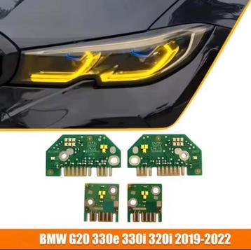 Gele LED DRL Dagrijverlichting BMW G20 G21 G28 3-Serie beschikbaar voor biedingen