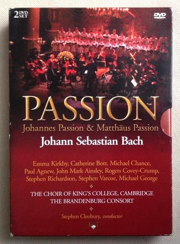 Johannes Passion Bach Choir Of King's College Cambridge 2DVD beschikbaar voor biedingen