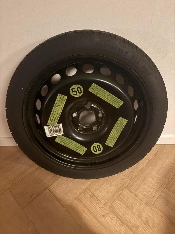 Thuiskomer Continental 125 70 19 Audi VW Skoda Seat 5x112, Auto-onderdelen, Banden en Velgen, Banden en Velgen, Zomerbanden, 19 inch