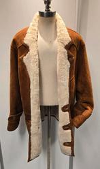 Heren lammy coat parka - XL / XXL - witte lamsvacht lamsleer, Ophalen of Verzenden, Gedragen, Overige maten, Bruin