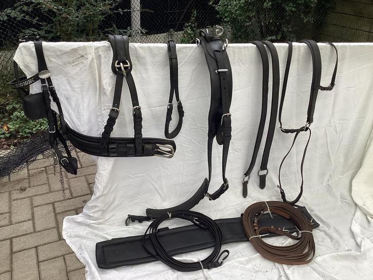 Enkelspan borsttuig COB merk  Ideal, Dieren en Toebehoren, Paarden en Pony's | Hoofdstellen en Tuigage, Gebruikt, Overige soorten