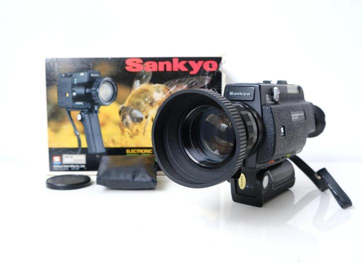 Sankyo ES-66XL Super 8 Filmcamera met Doos – Redelijke Staat, Audio, Tv en Foto, Videocamera's Analoog, Camera, 8mm, Ophalen of Verzenden
