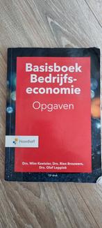 M.P Brouwers - Basisboek bedrijfseconomie opgaven, Boeken, M.P Brouwers; W. Koetzier; O.A. Leppink, Ophalen of Verzenden, Management