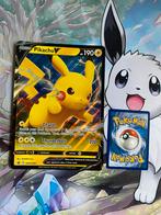 Pokemonkaart Pikachu jumbo xl, Hobby en Vrije tijd, Verzamelkaartspellen | Pokémon, Ophalen of Verzenden, Zo goed als nieuw