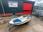 Nette sloep compleet met motor en trailer, Watersport en Boten, Gebruikt, Tot 10 pk, Verzenden, 3 tot 6 meter