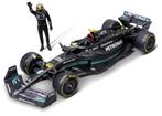 Bburago Mercedes F1 + Hamilton figuur / Schaal 1:24 / NIEUW, Auto, Nieuw, Ophalen of Verzenden, Bburago