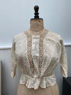 Antiek Franse blouse met kant, Ophalen of Verzenden, Dames