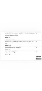 Natuurlijke hondensnacks, Dieren en Toebehoren, Ophalen, Hond