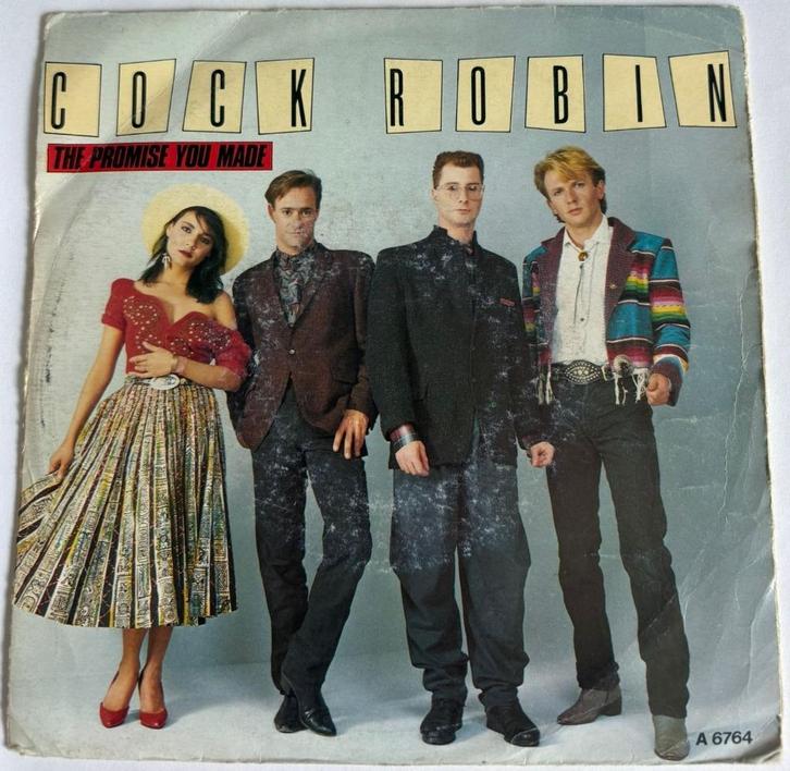 Cock Robin – The Promise You Made, Cd's en Dvd's, Vinyl Singles, Gebruikt, Single, Pop, 7 inch, Verzenden