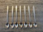Douwe Egberts ijslepels 7 stuks, Huis en Inrichting, Keuken | Servies, Ophalen of Verzenden, Glas, Overige stijlen, Kop(pen) en/of Schotel(s)