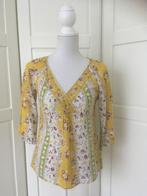 Stefanel gele floral hippie boho blouse top, maat S, Kleding | Dames, Geel, Ophalen of Verzenden, Maat 36 (S), Stefanel