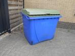 klikobak blauw met groene deksel, Ophalen, Kunststof, Gebruikt, 40 liter of meer