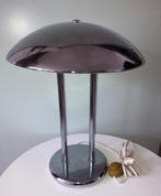 Vintage chroom tafellamp; Robert Sonneman, Ophalen of Verzenden, Gebruikt, Metaal, Minder dan 50 cm