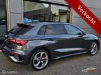Audi A3 Sportback 45 TFSI e S edition Competition Panorama/B, Zwart, 4 cilinders, Adaptive Cruise Control, Hybride Elektrisch/Benzine