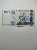 Tanzania 1000 Shilling - Bankbiljet, Postzegels en Munten, Bankbiljetten | Afrika, Ophalen of Verzenden, Tanzania