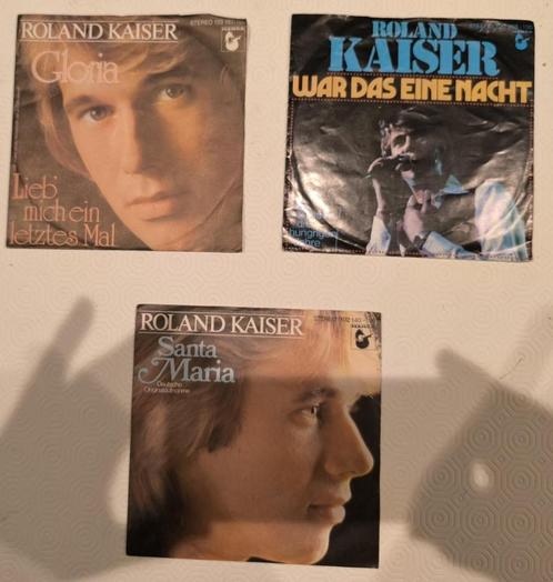 Roland Kaiser - 3 singles, Cd's en Dvd's, Vinyl | Overige Vinyl, Gebruikt, Overige formaten, Verzenden