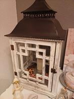 Groot windlicht, Huis en Inrichting, Woonaccessoires | Kandelaars en Kaarsen, Ophalen, Zo goed als nieuw, Overige materialen, 75 cm of meer