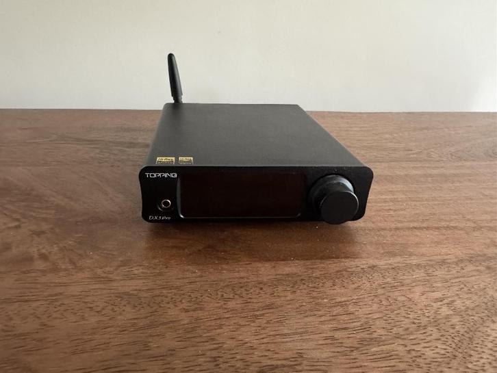 Topping DX3 Pro DAC + Amplifier, Audio, Tv en Foto, Converters, Zo goed als nieuw, Ophalen of Verzenden
