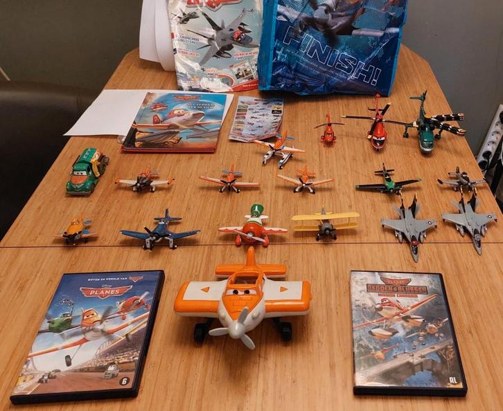 Planes van disney, Verzamelen, Disney, Gebruikt, Overige typen, Overige figuren, Ophalen of Verzenden