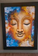 Balinese Boeddha schilderij geimporteed, Ophalen of Verzenden