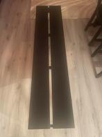 Zwart houten bankje, Antiek en Kunst, Ophalen