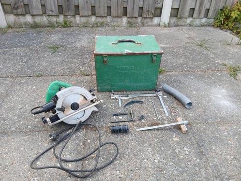 Hitachi cirkelzaag 1010 Watt in kist te koop, Doe-het-zelf en Verbouw, Overige Doe-het-zelf en Verbouw, Gebruikt, Ophalen of Verzenden