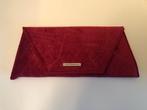 Bordeaurood velours avondtasje van Jan Taminiau ( nieuw), Ophalen of Verzenden, Nieuw, Overige kleuren, Avondtasje