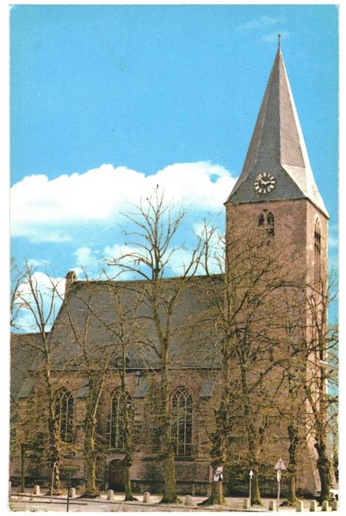 960131	Olst Kerk	Postzegel 12 ct niet gestempeld	 Niet gelop, Verzamelen, Ansichtkaarten | Nederland, Ongelopen, Overijssel, Ophalen of Verzenden