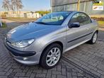 Peugeot 206 CC 1.6-16V, Apk, Nap, Goed rijdend Inruil mogeli, Voorwielaandrijving, Stof, Zwart, 4 cilinders