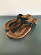 GRATIS VERZENDEN BIRKENSTOCK Nieuwe Gizeh zwarte slippers 42, Slippers, Verzenden, Zwart, Nieuw