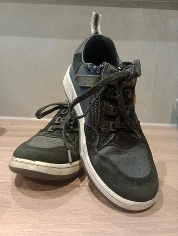 Leren schoenen - donkerblauw/zwart - LEF - maat 33 beschikbaar voor biedingen