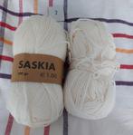 2 bollen wol gebroken wit(wibra), Hobby en Vrije tijd, Breien en Haken, Ophalen of Verzenden, Nieuw, Breien of Haken, Wol of Garen