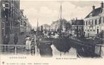 Groningen Buiten A Poort Hoendiep + o.a boot De Leek +mensen, Verzenden, Voor 1920, Ongelopen, Groningen