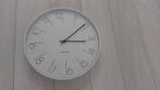 Karlsson klok wit 40 cm, Huis en Inrichting, Ophalen of Verzenden, Zo goed als nieuw, Wandklok