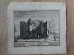 12 / Huis te Brederode bij Haarlem - Originele gravure 1736, Ophalen of Verzenden